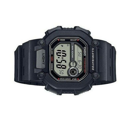 Casio Youth Dual Time Illuminator W-737H-1A W737H-1 100M Herreur