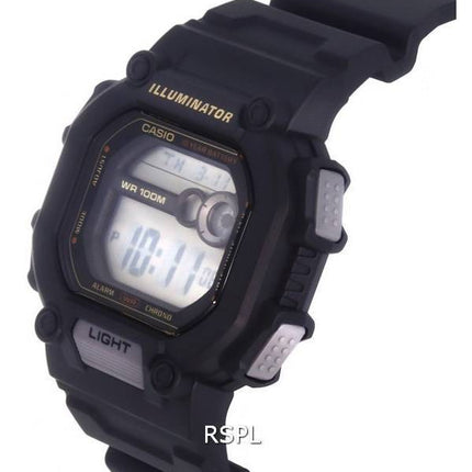 Casio Cadran Numérique Résine Quartz W-737HX-1A W737HX-1 Quartz 100M Montre Homme