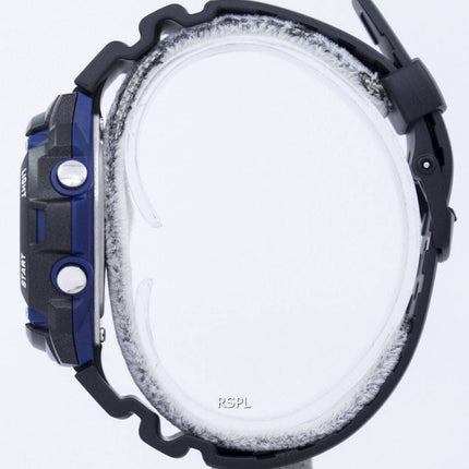 Casio Tough Solar illuminateur marée graphique Moon Phase numérique W-S210H-1AV montre homme