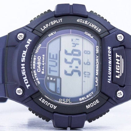 Casio Illuminator difficile Tour solaire mémoire alarme numérique W-S220-2AV montre homme