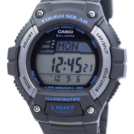 Casio Illuminator difficile Tour solaire mémoire alarme numérique W-S220-8AV montre homme