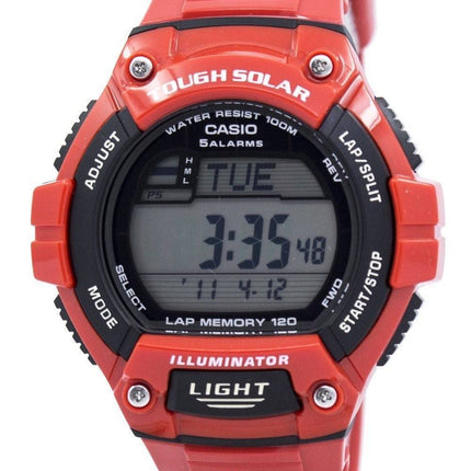 Casio Illuminator difficile Tour solaire mémoire alarme numérique W-S220C-4AV montre homme