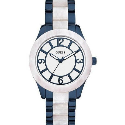 Guess montre déesse deux tons en acier inoxydable Quartz W0074L3 féminin