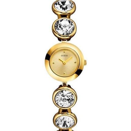 Guess montre projecteur couleur or en acier inoxydable Quartz W10259L1 féminin