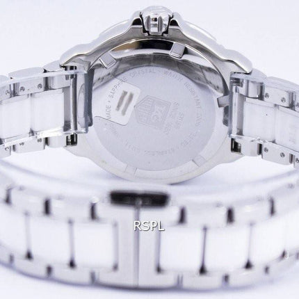 Tag Heuer Formula 1 en céramique blanc diamants Swiss Made WAH1213. BA0861 Women Watch