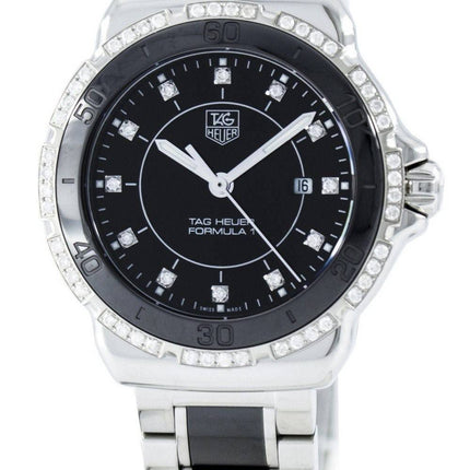 Tag Heuer Formula 1 Quartz diamant Accent Suisse fait 200M WAH1312. BA0867 Women Watch