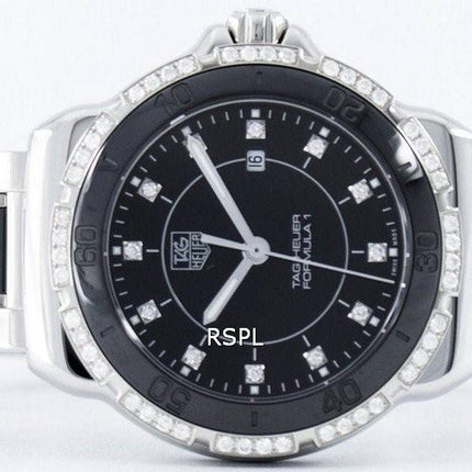 Tag Heuer Formula 1 Quartz diamant Accent Suisse fait 200M WAH1312. BA0867 Women Watch