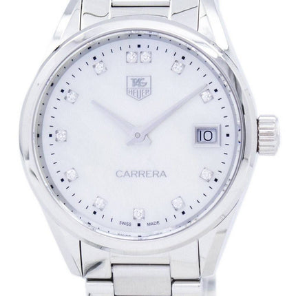 TAG Heuer Carrera Quartz diamant Accent WAR1314. BA0778 Women Watch