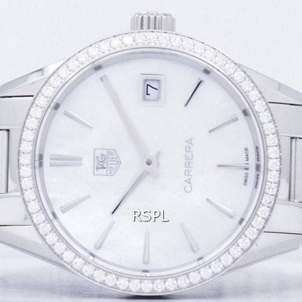 TAG Heuer Carrera Quartz diamant Accent WAR1315. BA0778 Women Watch