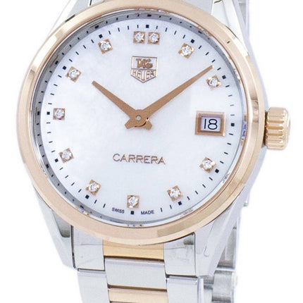 Tag Heuer Carrera Quartz diamant Accents WAR1352. BD0779 Women Watch