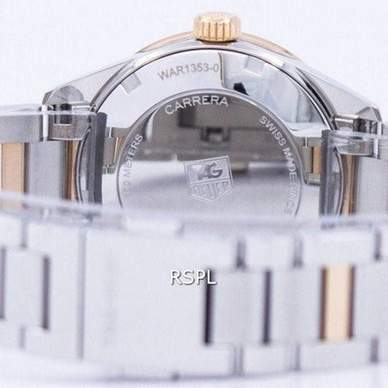 TAG Heuer Carrera Quartz diamant Accent WAR1353. BD0779 Women Watch