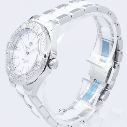 Tag Heuer Aquaracer Quartz 300M diamant Accents WAY131F. BA0914 Women Watch