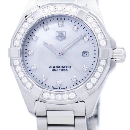 TAG Heuer Aquaracer Quartz diamant Accent WAY1414. BA0920 Women Watch