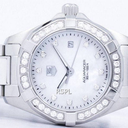 TAG Heuer Aquaracer Quartz diamant Accent WAY1414. BA0920 Women Watch