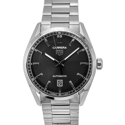 Montre Tag Heuer Carrera Date en acier inoxydable avec cadran noir automatique WBN2110.BA0639 100M pour homme