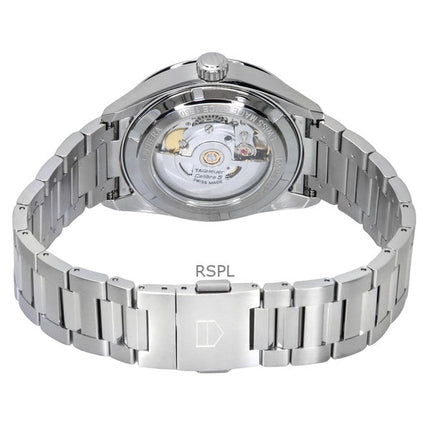 Montre Tag Heuer Carrera Date en acier inoxydable avec cadran noir automatique WBN2110.BA0639 100M pour homme