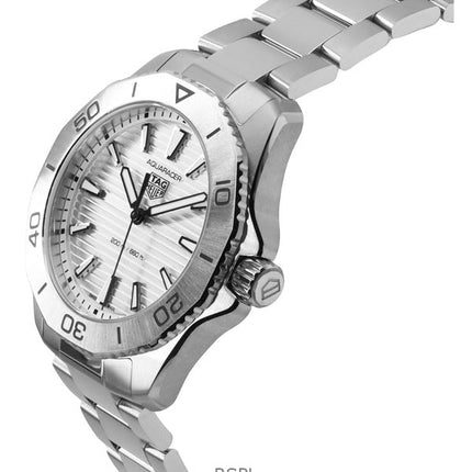 Montre de plongée Tag Heuer Aquaracer Professional 200 en acier inoxydable avec cadran gris et quartz WBP1111.BA0627 200M pour h