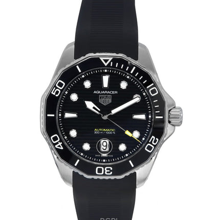 Montre de plongée automatique Tag Heuer Aquaracer Professional Date avec bracelet en caoutchouc et cadran noir WBP201A.FT6197 30