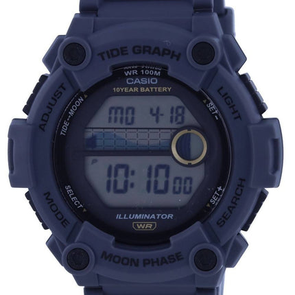 Montre pour homme Casio Youth Tide Graph/Moon Phase Digital WS-1300H-8AV WS1300H-8 100M