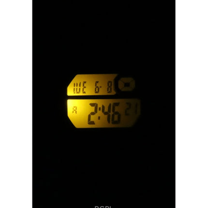 Montre numérique Casio Standard pour homme avec bracelet en résine et quartz WS-1400H-2AV 100 m