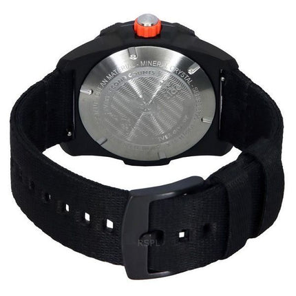 Montre de plongée à quartz Luminox Bear Grylls Survival ECO NO PLANET B avec bracelet en plastique recyclé XB.3722.ECO 200M pour