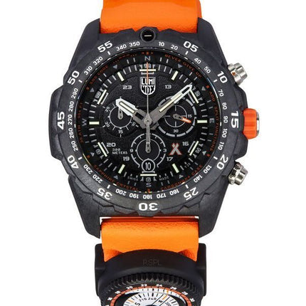 Montre pour homme Luminox Bear Grylls Survival Master Series chronographe à quartz suisse XB.3749 300M avec boussole