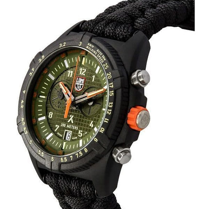 Montre pour homme Luminox Bear Grylls Survival Land chronographe cadran vert quartz plongeur XB.3797.KM 200M