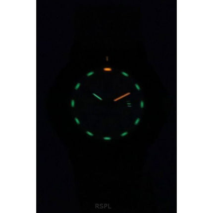 Montre pour homme Luminox Original Navy Seal EVO bracelet en caoutchouc cadran beige Quartz Diver's XS.3010.EVO.S 200M