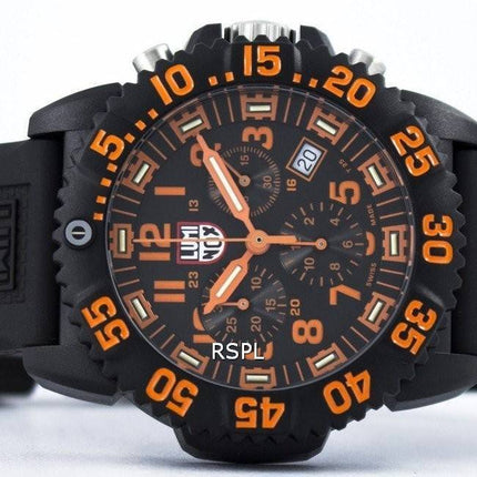 LUMINOX Navy Seal Colormark chronographe 3080 série Suisse fait 200M XS.3089 hommes regarder