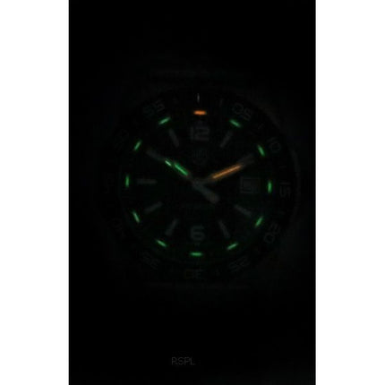 Montre pour homme Luminox Pacific Diver Ripple en acier inoxydable avec cadran noir et quartz suisse XS.3122M 200M