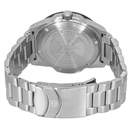 Montre pour homme Luminox Pacific Diver en acier inoxydable avec cadran noir et quartz XS.3122 200M