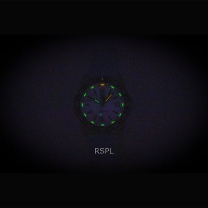 Montre unisexe Luminox Pacific Diver Ripple, bracelet en caoutchouc, cadran en nacre, mouvement à quartz, étanche à 200 m, XS.3124M