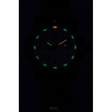 Montre pour homme Luminox Pacific Diver Ripple avec bracelet en caoutchouc et cadran blanc à quartz XS.3127M 200M