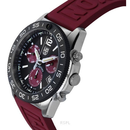 Montre homme Luminox Pacific Diver Chronograph bracelet en caoutchouc cadran noir quartz XS.3155.1.SET 200M