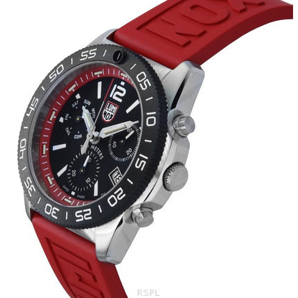 Montre homme Luminox Pacific Diver Chronograph bracelet en caoutchouc cadran noir Quartz XS.3155 200M