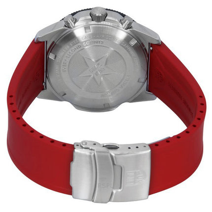 Montre homme Luminox Pacific Diver Chronograph bracelet en caoutchouc cadran noir Quartz XS.3155 200M