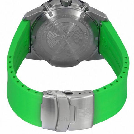 Montre homme Luminox Pacific Diver Chronograph bracelet en caoutchouc cadran noir quartz XS.3157.NF 200M