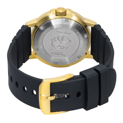 Montre de plongée à quartz Luminox Navy Seal Foundation XS.3221.NSF pour homme, bracelet en caoutchouc, cadran noir, étanche jusqu'à 200 m