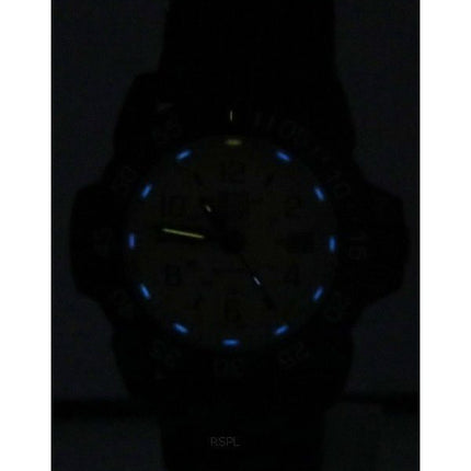 Luminox Navy SEAL Foundation Cadran Beige Quartz Suisse Plongeur Militaire XS.3251.CBNSF.SET 200M Montre Pour Hommes Avec Bracel