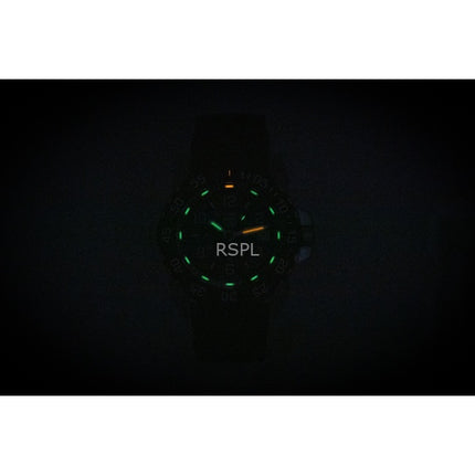 Montre de plongée à quartz Luminox Navy Seal XS.3253.CB pour homme, bracelet en caoutchouc, cadran bleu, 200 m