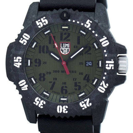 Montre Luminox Master carbone Seal 3800 série Quartz XS.3813 masculin