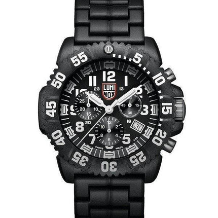 LUMINOX Navy Seal Colormark chronographe 3080 série Suisse fait 200M XS.3082 hommes regarder