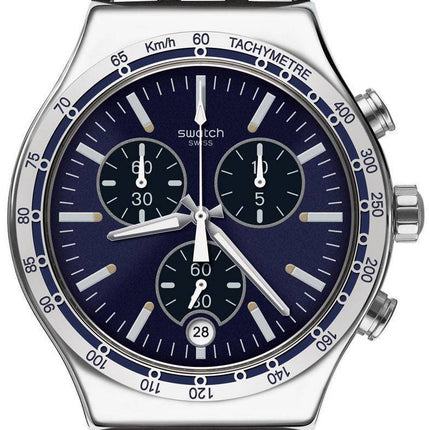 Swatch Irony habiller mon poignet chronographe tachymètre YVS445G montre homme