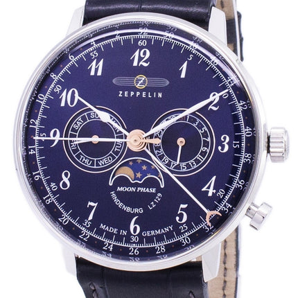 Série de Zeppelin LZ 129 Hindenburg Allemagne fait 7036-3 70363 montre homme