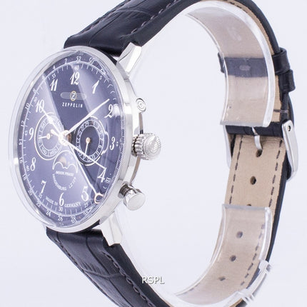 Série de Zeppelin LZ 129 Hindenburg Allemagne fait 7036-3 70363 montre homme