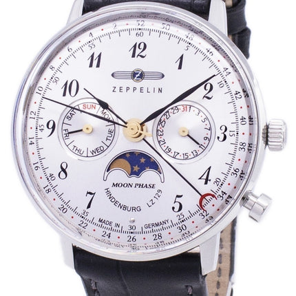 Série de Zeppelin LZ 129 Hindenburg Allemagne fait 7037-1 70371 montre homme