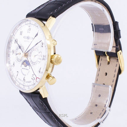 Montre homme Zeppelin Series LZ 129 Hindenburg, fabriquée en Allemagne, référence 7038-1 70381, remise à neuf