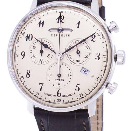 Série de Zeppelin LZ 129 Hindenburg éd.1 Allemagne fait 7086-4 70864 montre homme