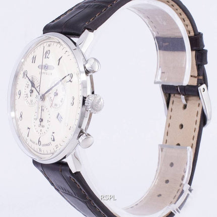 Série de Zeppelin LZ 129 Hindenburg éd.1 Allemagne fait 7086-4 70864 montre homme