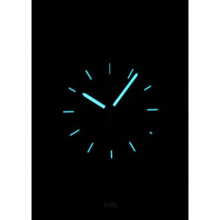 Montre pour homme Zeppelin Night Cruise chronographe bracelet en cuir cadran vert Quartz 72884 100M